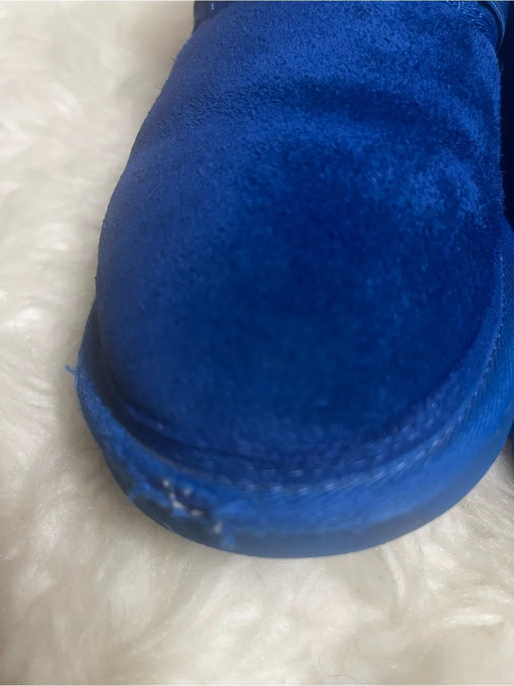 UGG Neumel II Graphic Sheepskin wool lining Chukka Royal blue suede boots SZ11